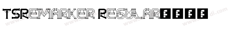 TSRemarker Regular字体转换